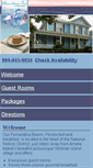 Mobile Screenshot of ameliaislandblueheroninn.com